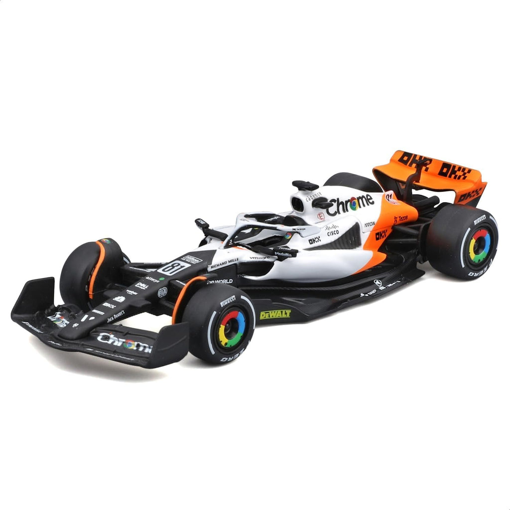 MCLAREN RACING Échelle 1/43 Formule 1 Pack de 7 Véhicules avec Présentoir