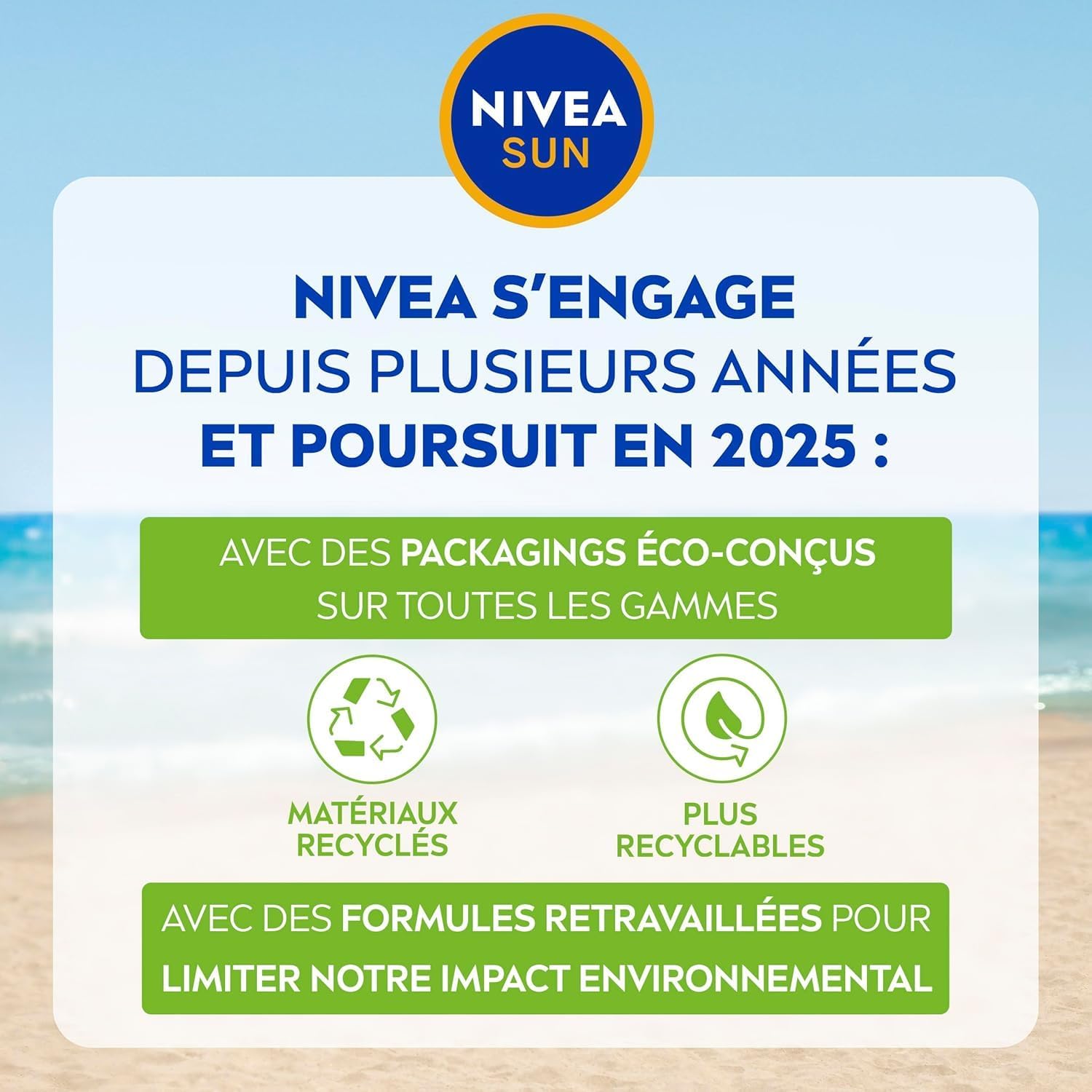 NIVEA SUN Sensitive Bébés & Enfants Spray de protection solaire SPF 50+ - 250 ml