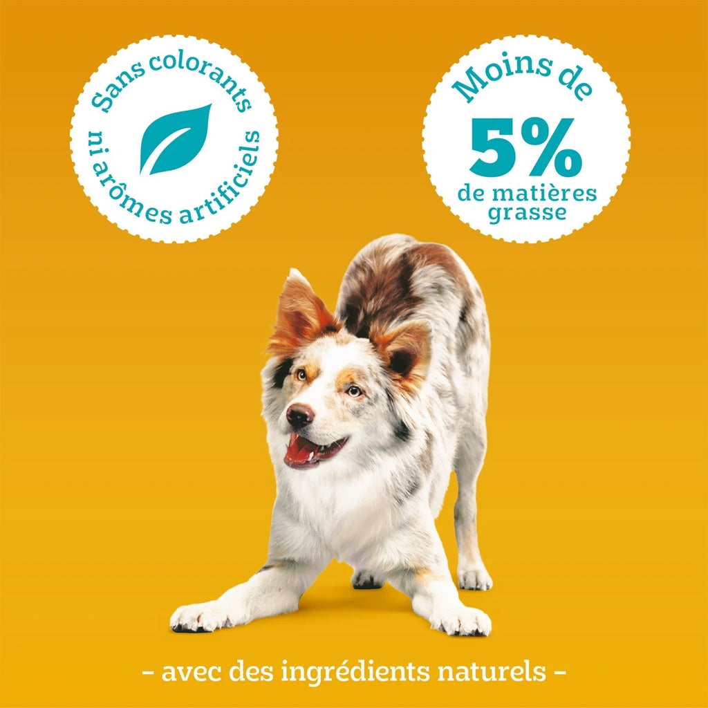 Pedigree Tasty Minis friandises pour chien au bœuf et au fromage - 140 g