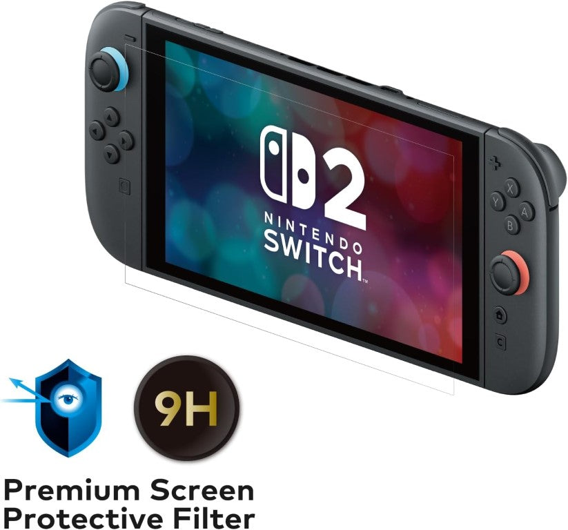 HORI Film de protection de qualité transparent pour Switch 2