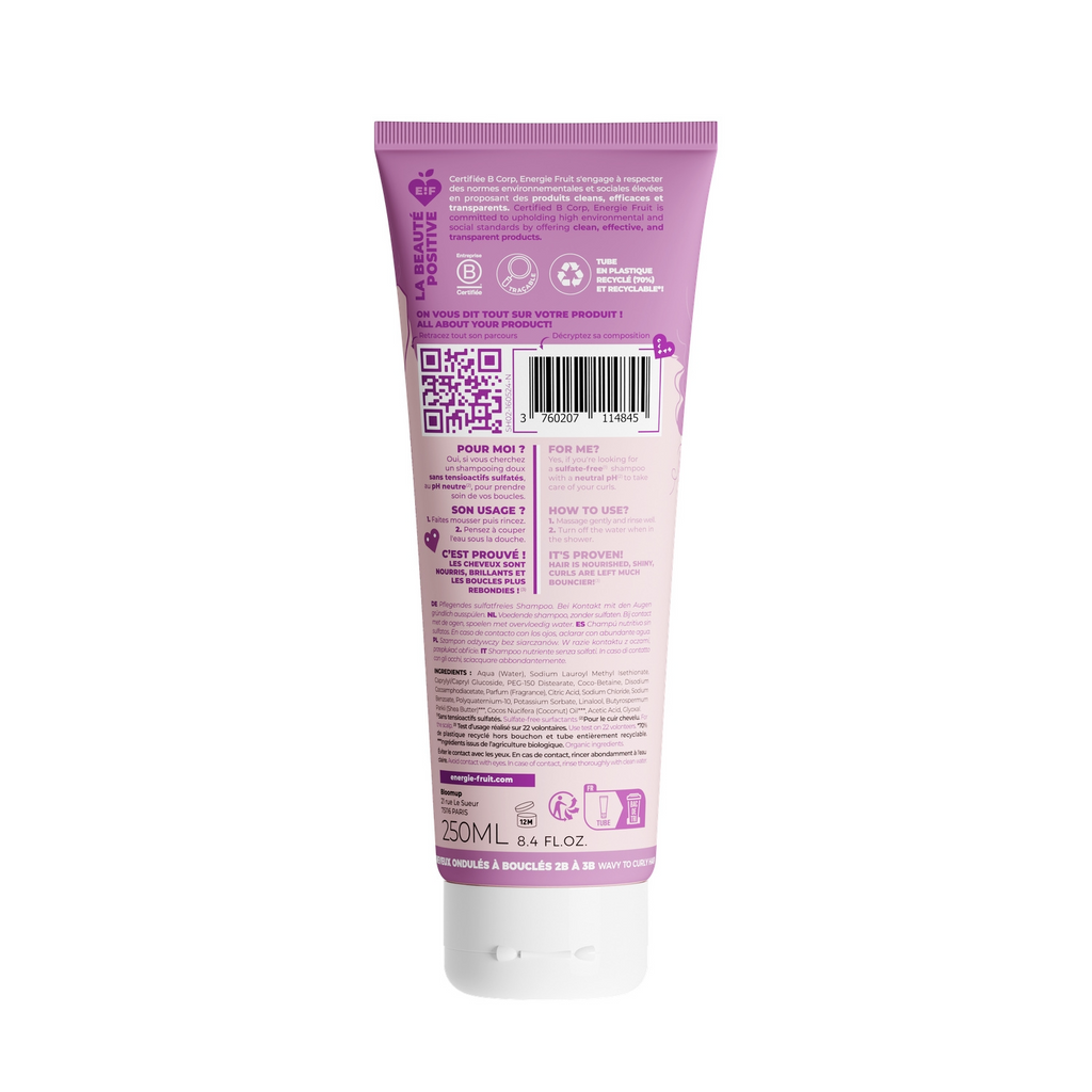 ENERGIE FRUIT Shampoing Nutri Boucles Coco & Beurre de Karité - 250ml