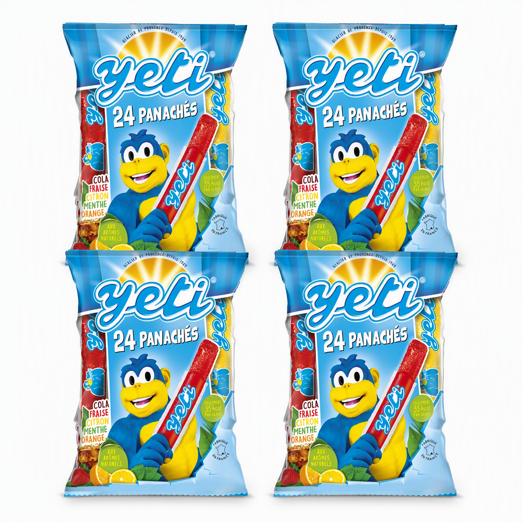 YETI Blocs de glace Tubes à l'eau Assortiment 24 – 1,16 kg (Lot de 4)