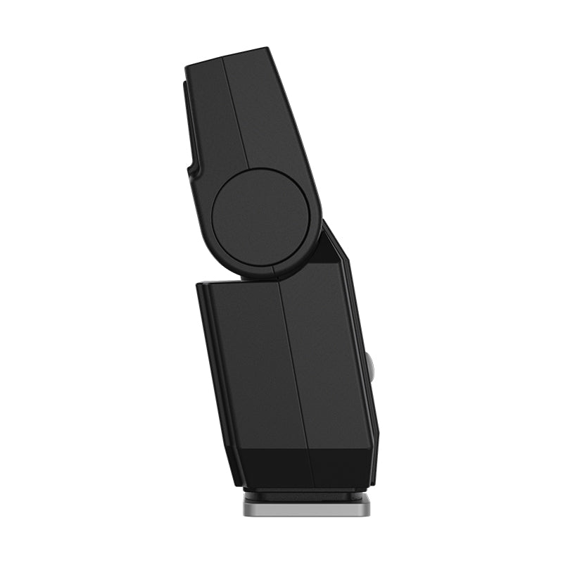 Ulanzi SL03 Mini flash avec lampe vidéo, Flash cobra GN8 6500 K, Angle réglable à 90°, 4 niveaux de puissance, Mini flash manuel, Griffe porte-accessoire à contact unique pour Sony/Canon/Fuji, Noir