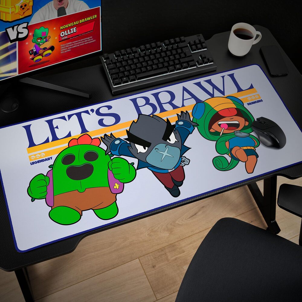 SUBSONIC Tapis de bureau XXL Brawl Stars