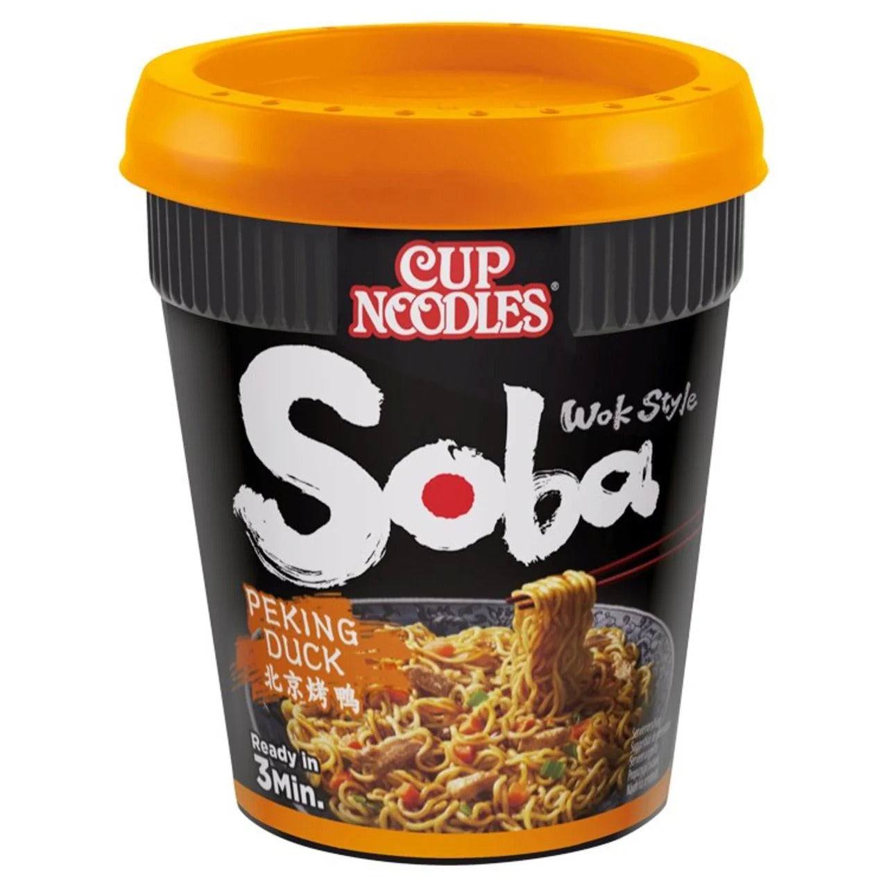 NISSIN Nouilles instantanées Soba saveur canard laqué 8 x 87 g