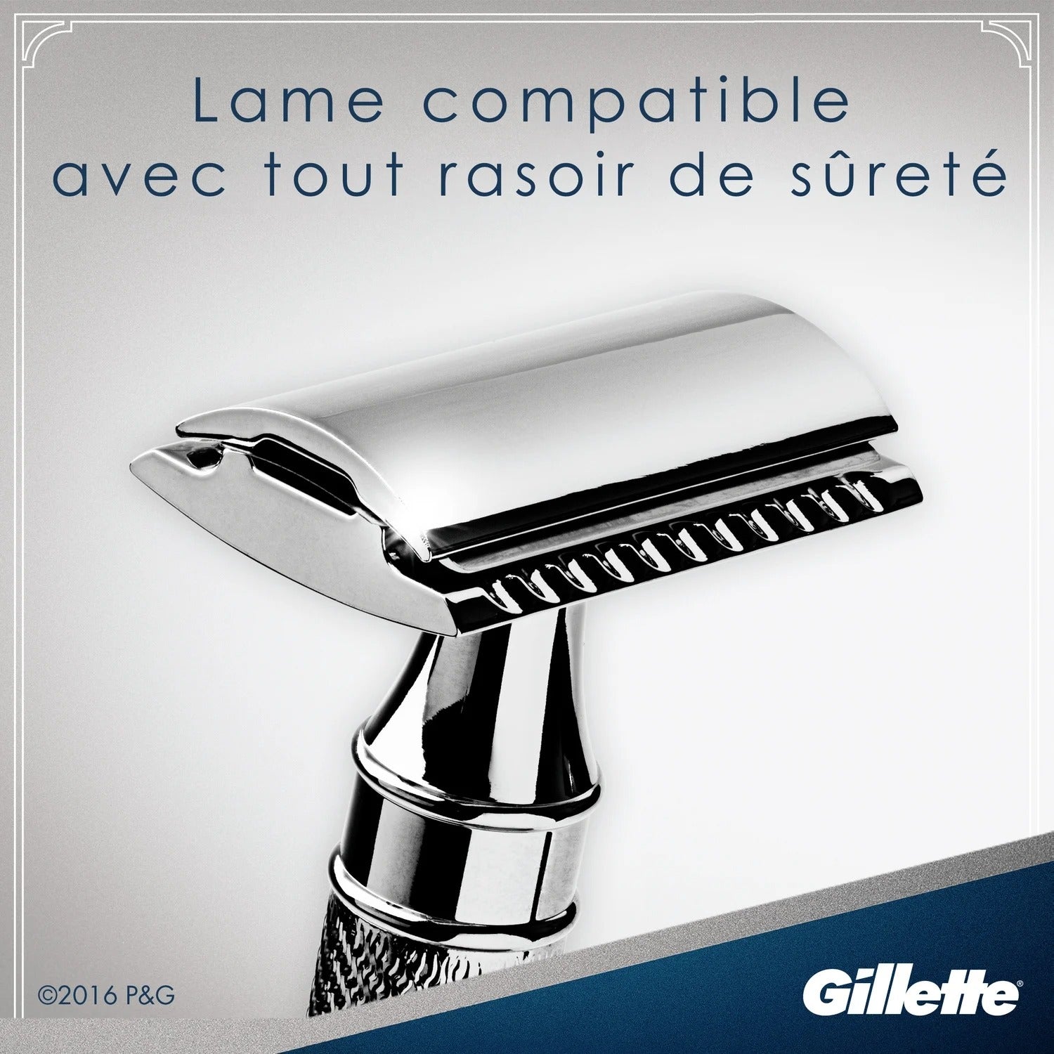 GILLETTE Lames de rasoir - Platinum - Les 5 lames