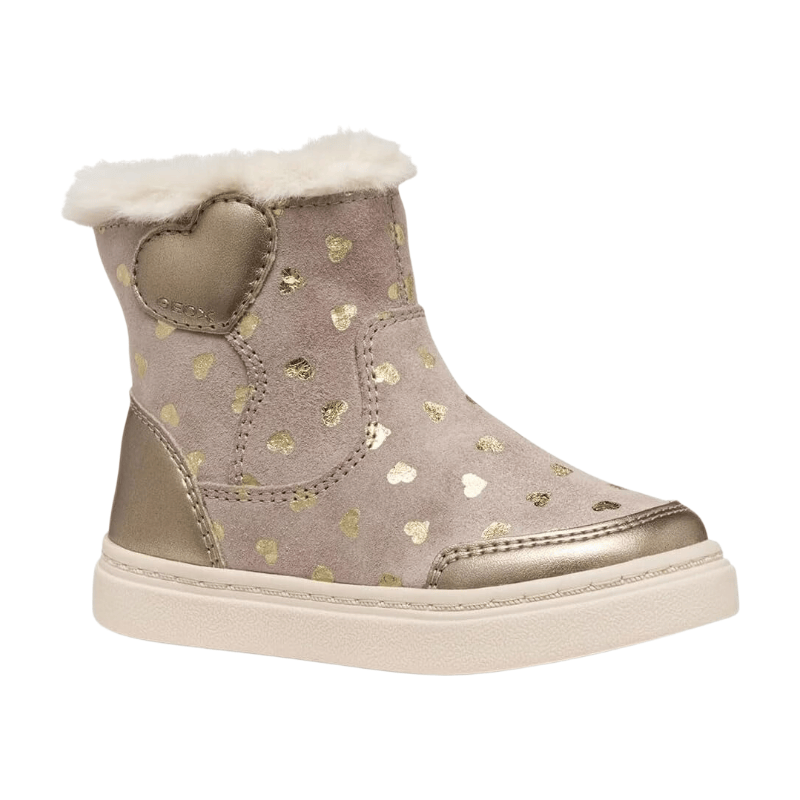 GEOX Nashik Bottines Femme Beige Foncé