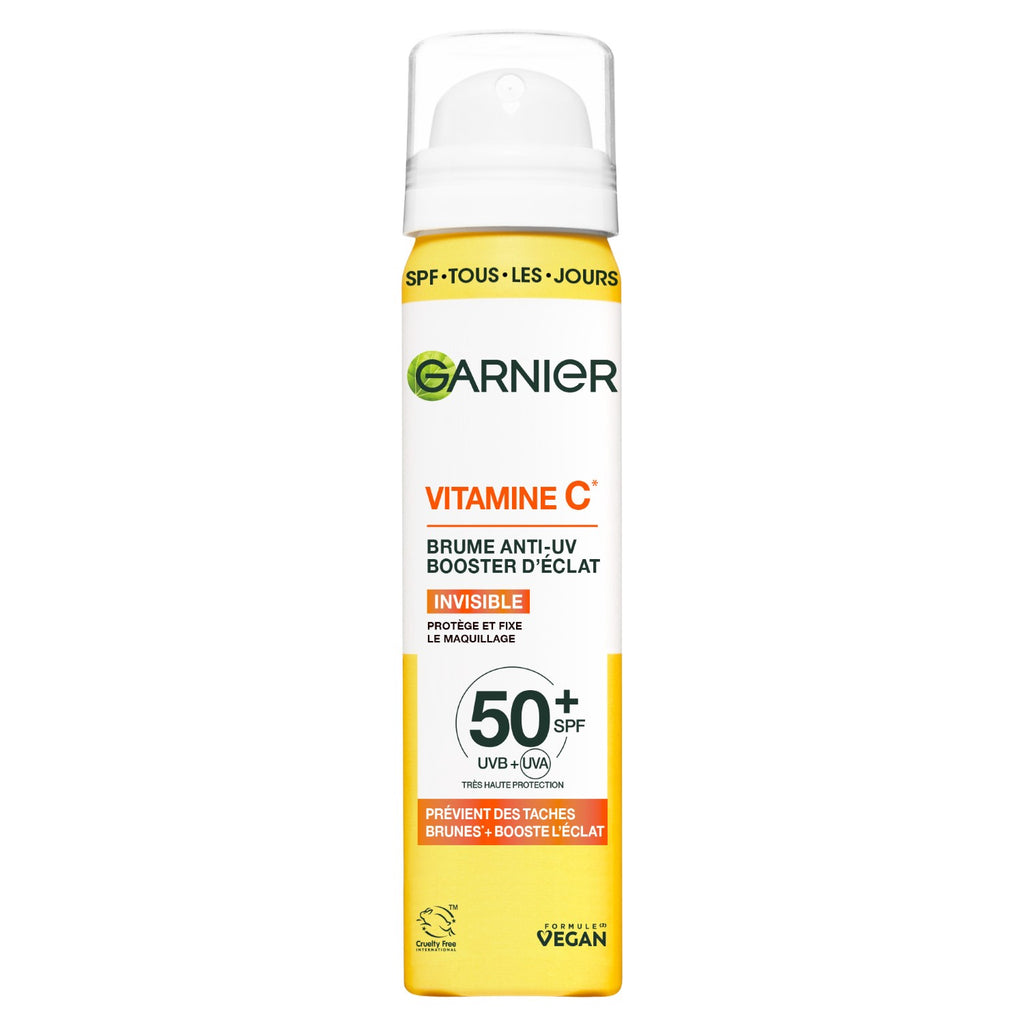 Garnier SkinActive Vitamine C Brume Anti-UV Booster d'Éclat SPF50+ 75 ml