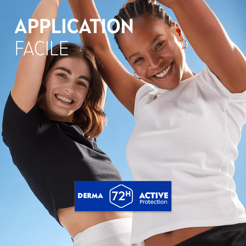 NIVEA Déodorant Femme Aisselles Derma Control Defend Protection 72h Bille 50 ml