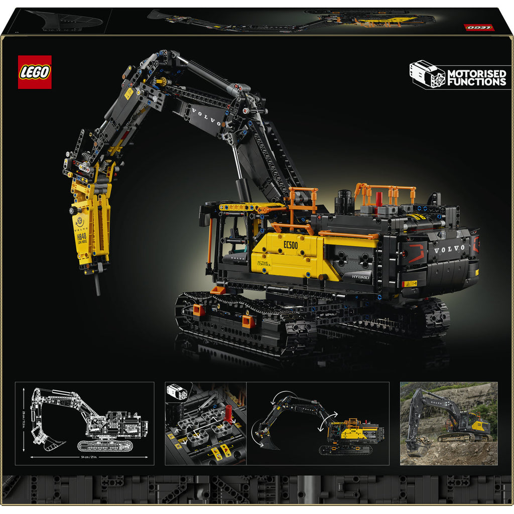 LEGO Technic 42215 Pelleteuse Volvo EC500 hybride