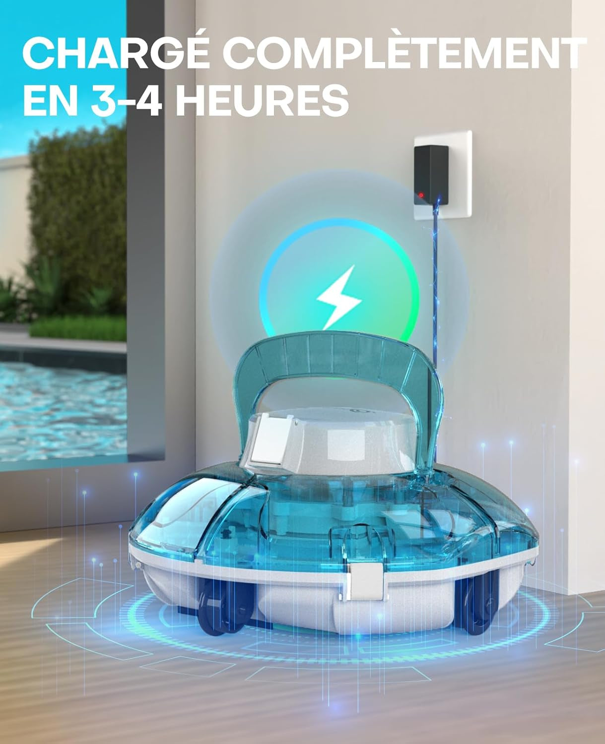 WYBOT WINNY 200 Autonomie de 75 min double filtration