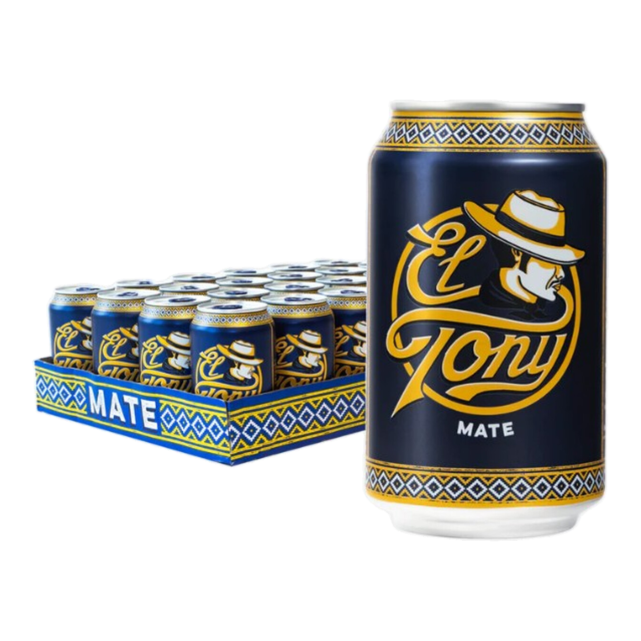 EL TONY Boisson à base de maté Pack 24 x 33cl