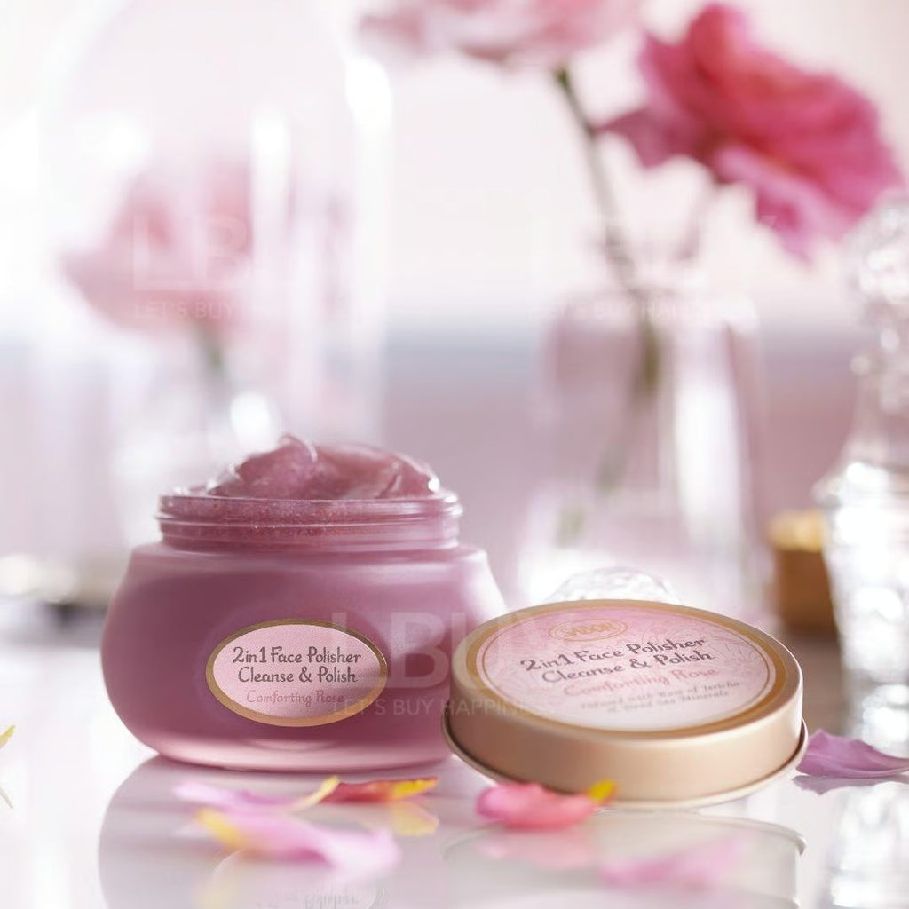 SABON Gommage Nettoyant Visage 2 en 1 - Rose de Damas - 125 ml