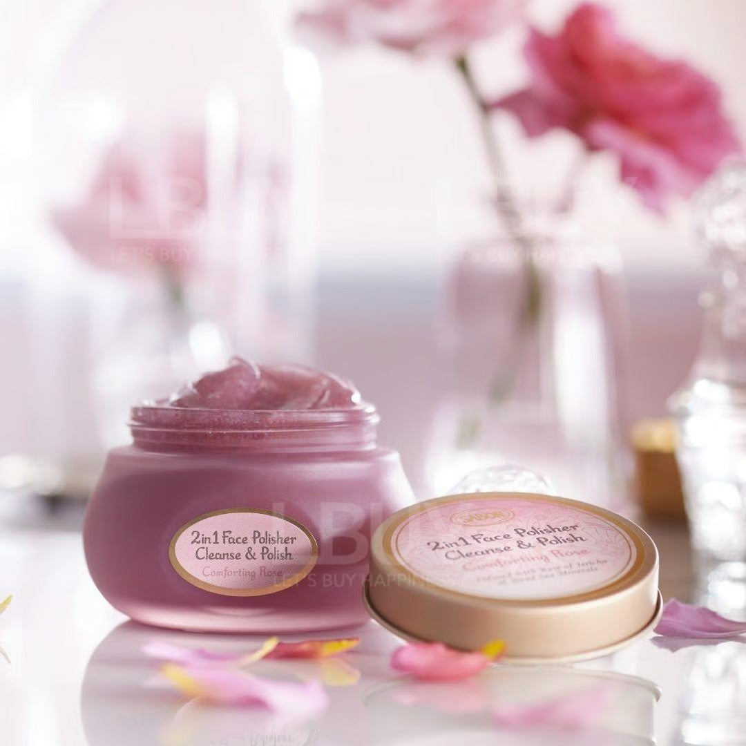 SABON Gommage Nettoyant Visage 2 en 1 - Rose de Damas - 125 ml