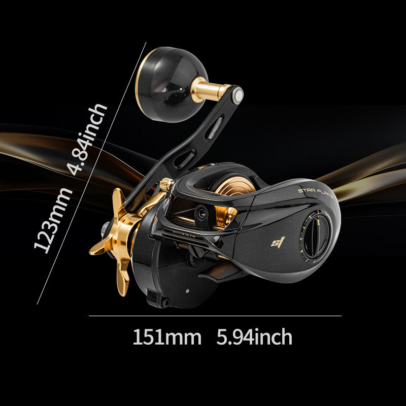 ECOODA Star Flame Moulinet casting X600 grande puissance