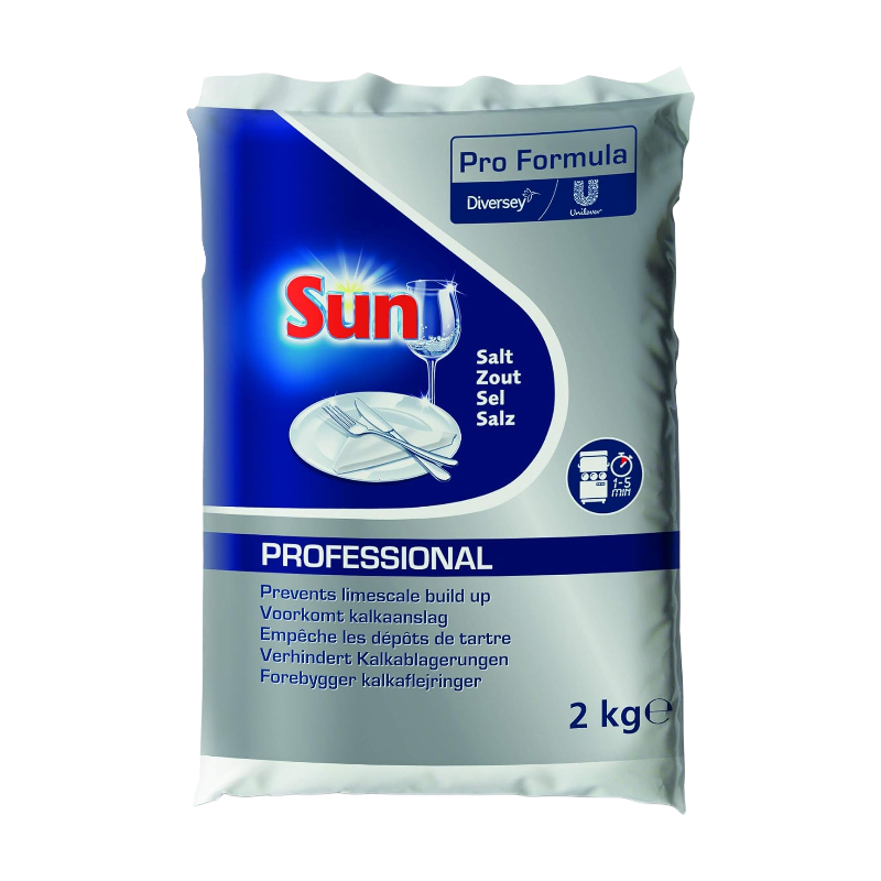 SUN Professional Sel régénérant pour lave-vaisselle anticalcaire 2 kg