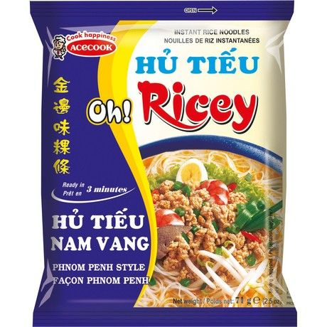 Acecook Oh Ricey Nouilles de riz instantanées Nam Vang 71 g