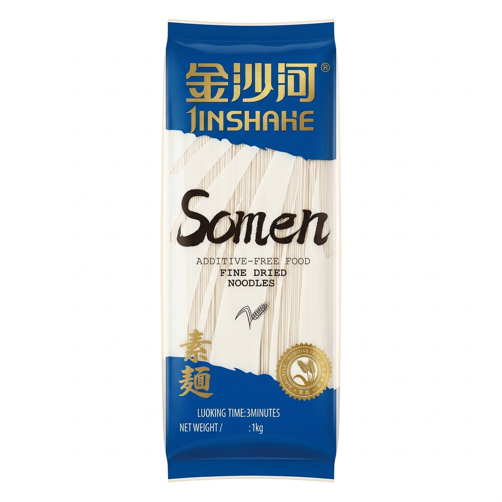 JIN SHAE HE Nouilles séchées de somen - 1 kg
