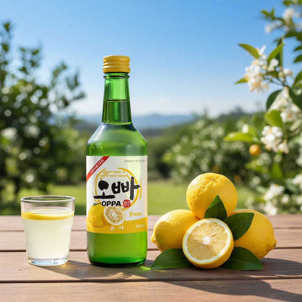 OPPA Soju Yuzu 12 % - 20 x 360 ml