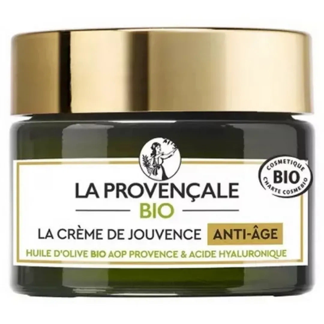 La Provençale Bio Crème Jeunesse Hydratante Anti-Âge, 50 ml