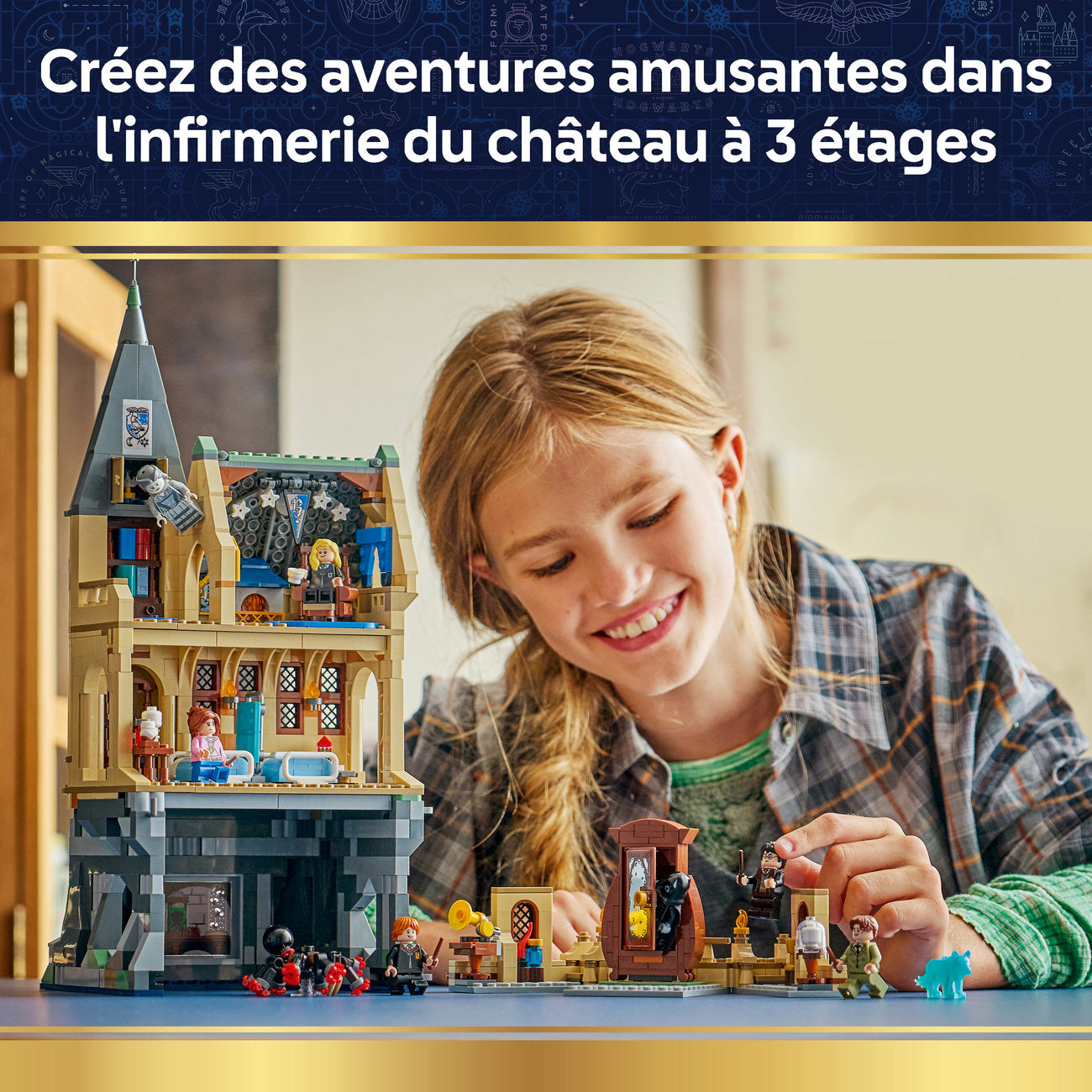 LEGO Harry Potter 76463 Château de Poudlard™ : Set de Construction de l'Aile des Infirmeries