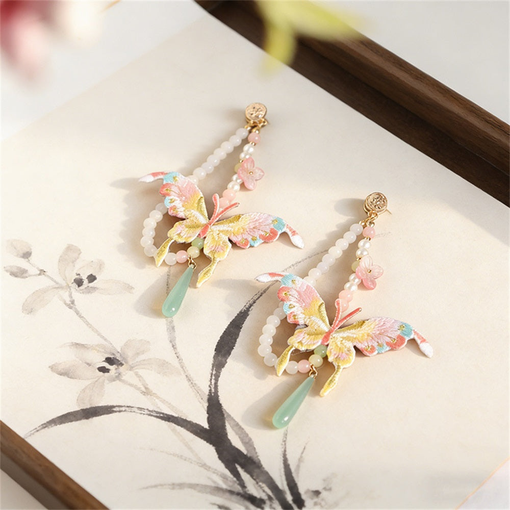 Huacan Boutons de manchette papillon