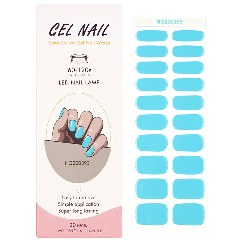 MeoMagic 14-165 Autocollants gels pour ongles - 20 pièces