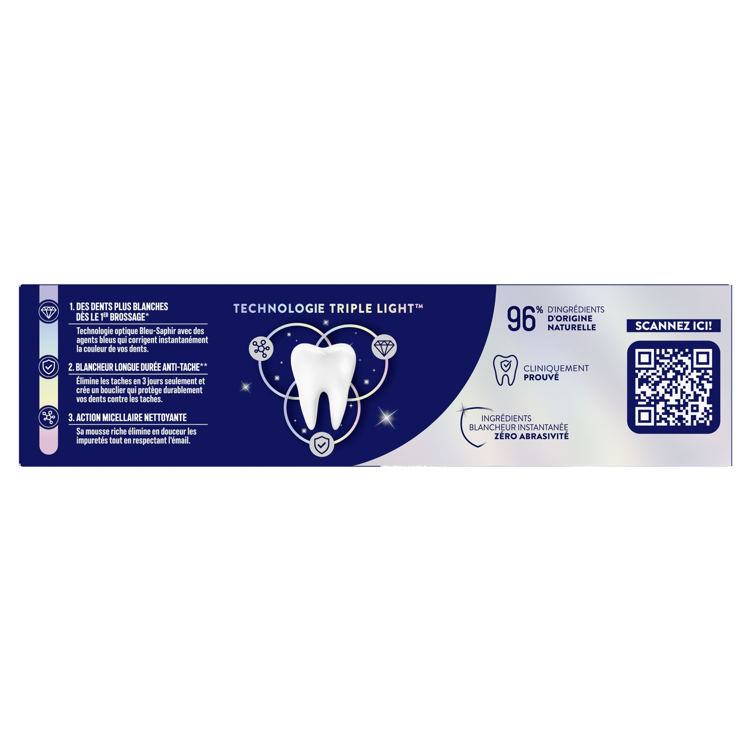 Signal Dentifrice White Now 3-en-1 Blancheur, 75 ml