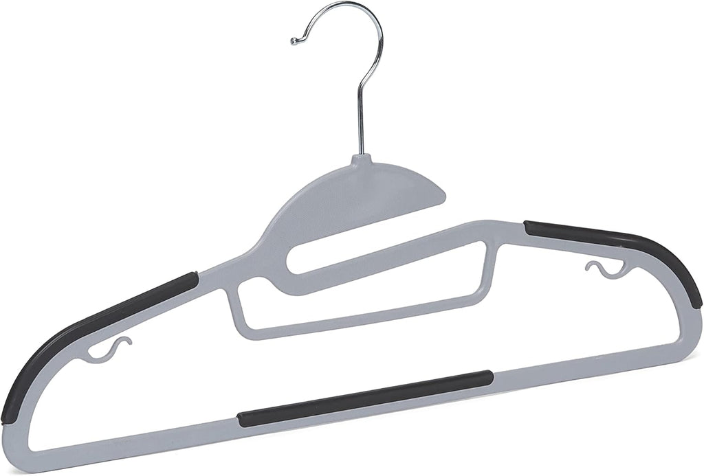 ANQI Lot de 20 cintres en plastique Gris