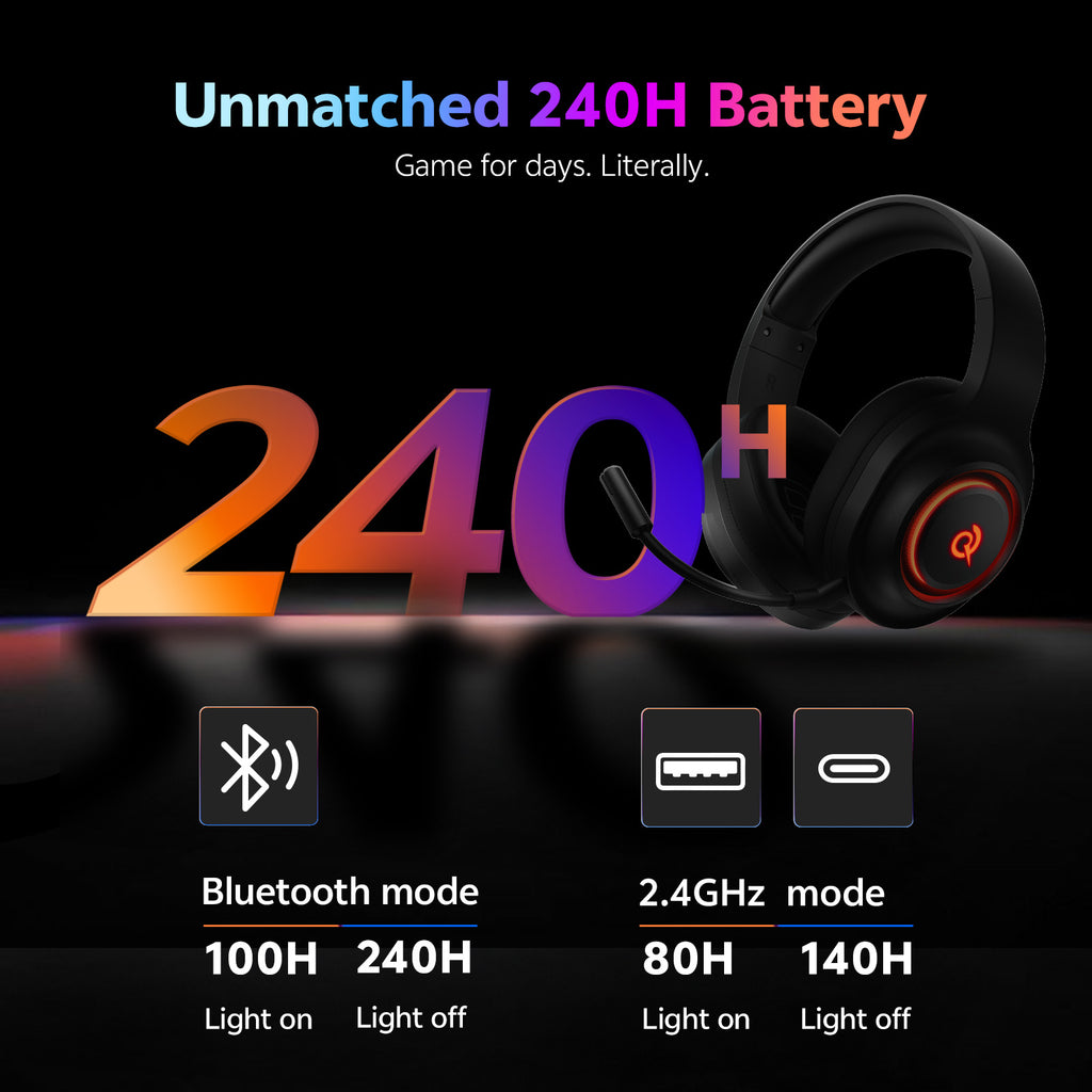 QCY-Heroad V200 - Noir