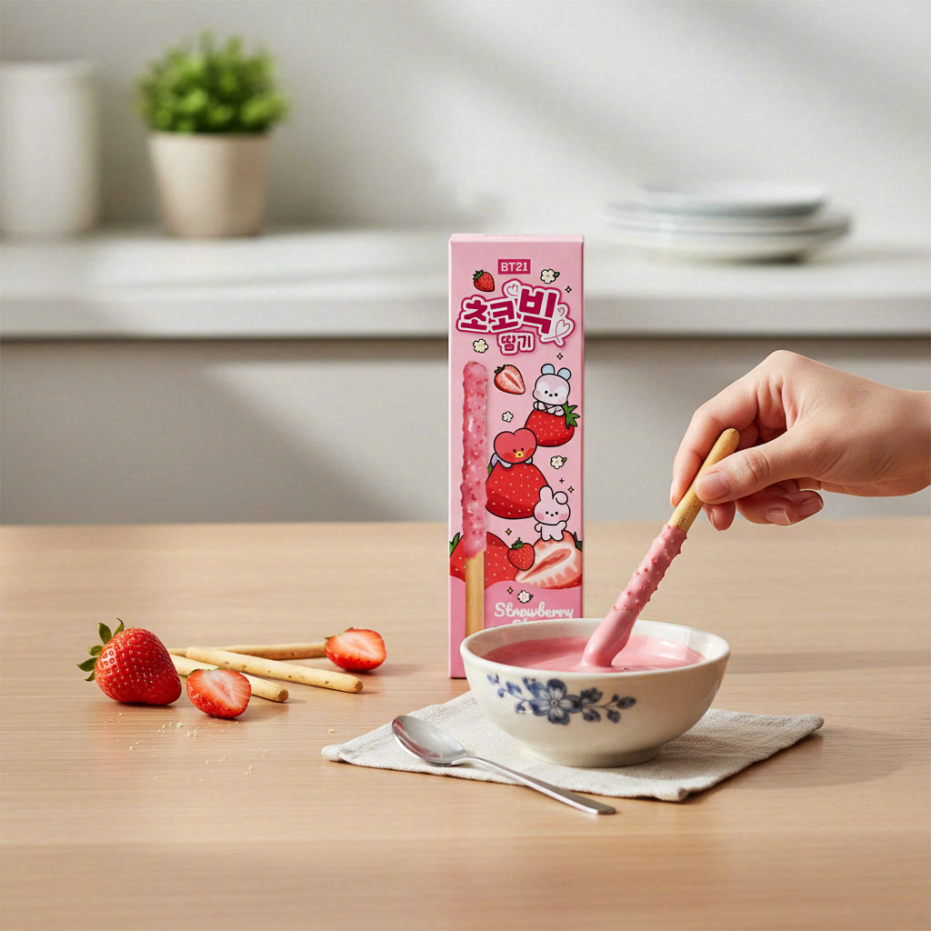 BT21 Chocobig Fraise 57 g