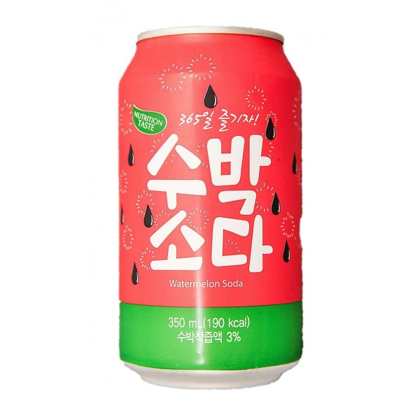 SFC Boisson coréenne-soda saveurpasteque 350ml