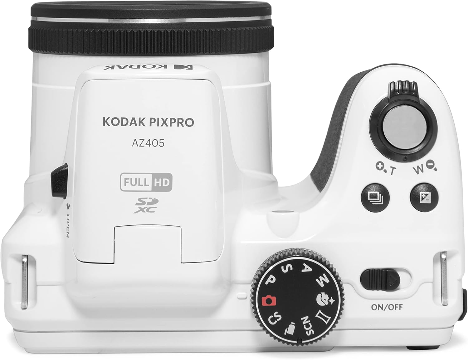 Kodak Appareil photo bridge numérique avec zoom optique 40x (Blanc)