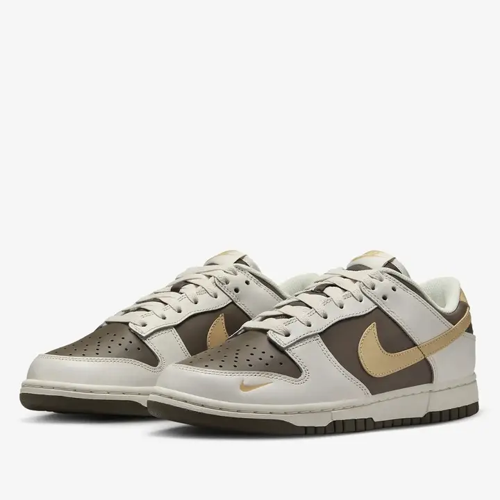 Nike Dunk Low Marron/Sésame Femme