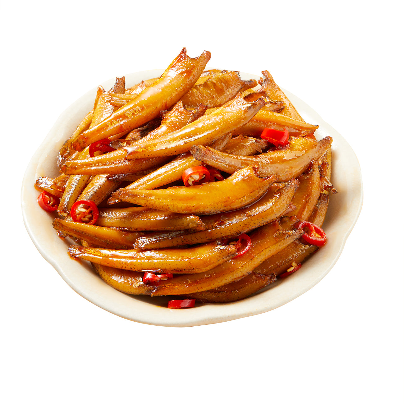 Jin Zai Petits poissons saveur épicée 240g（12g*20）