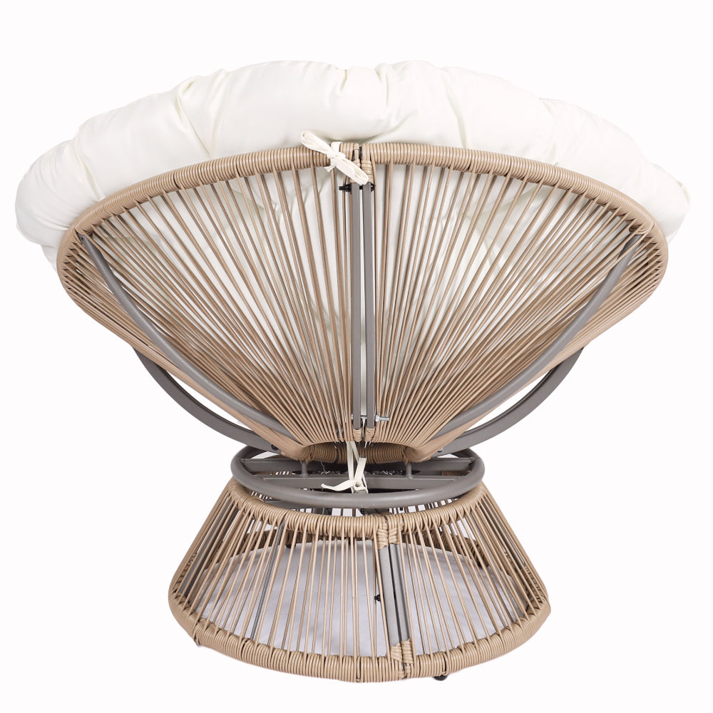 HOME DECO FACTORY Fauteuil en osier Cancun M2
