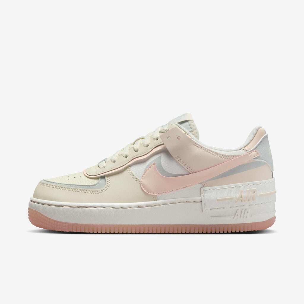 Nike Air Force 1 Shadow Beige/Rose Femme