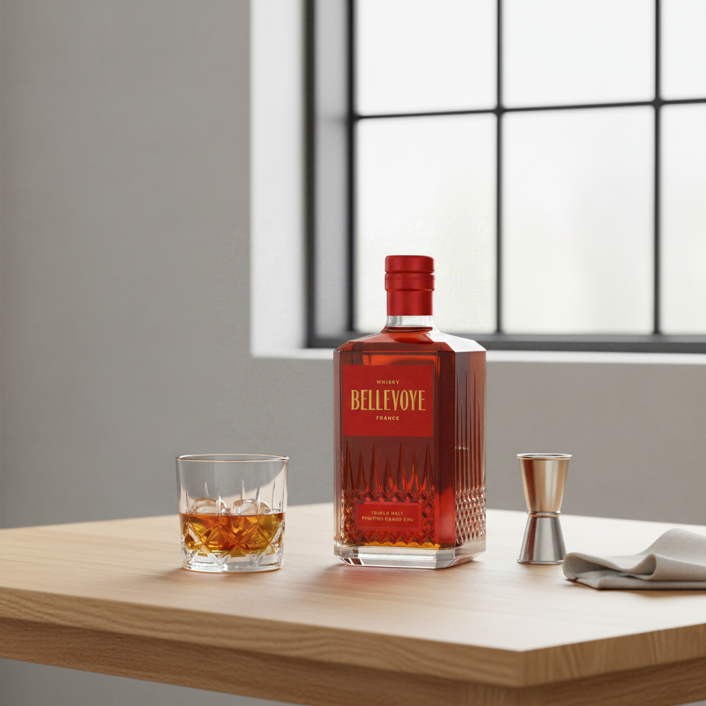 BELLEVOYE Whisky Rouge Grand Cru 43 % vol. 70 cl