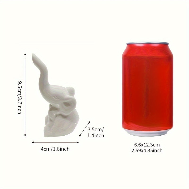 YumiPLUS Porte-bague en forme d'éléphant blanc, 1 pièce