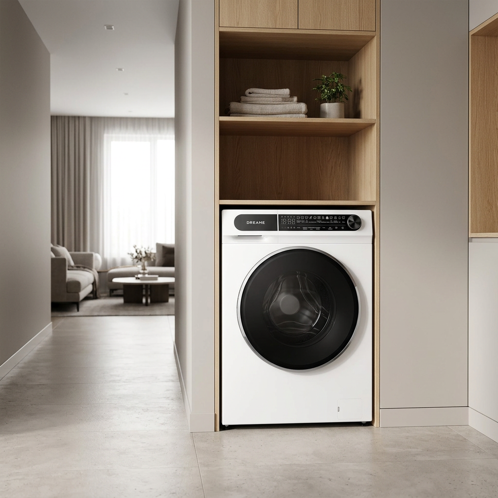 Dreame S DRWASHS8KG Machine à laver, blanc - 8 kg