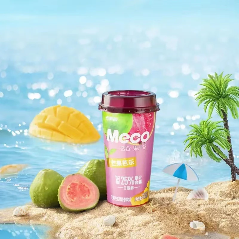 SENPURE Meco Thé aux jus de mangue et goyave - 400 ml
