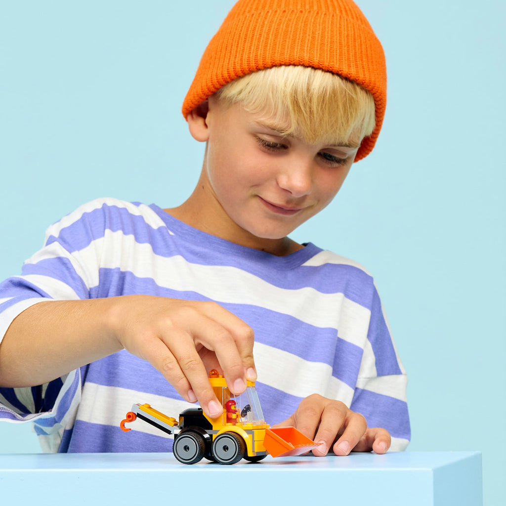LEGO City 60483 Véhicules - La chargeuse de chantier