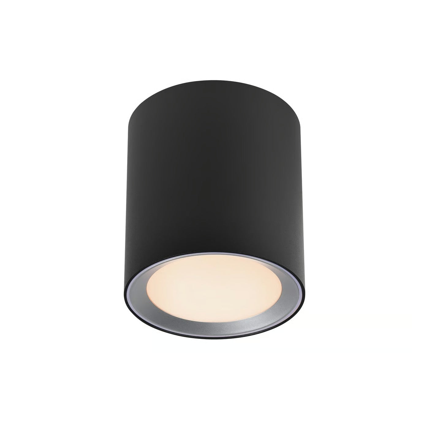 Surface spot LANDON 14 blanc chaud 2700k LED intégrée métal noir IP44 Salle de bain - Nordlux, Intérieur