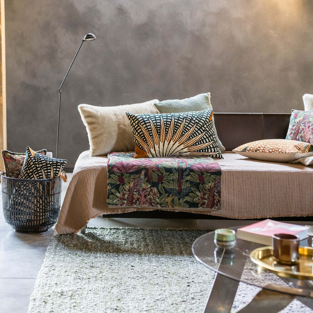 Housse de coussin liwen naturel