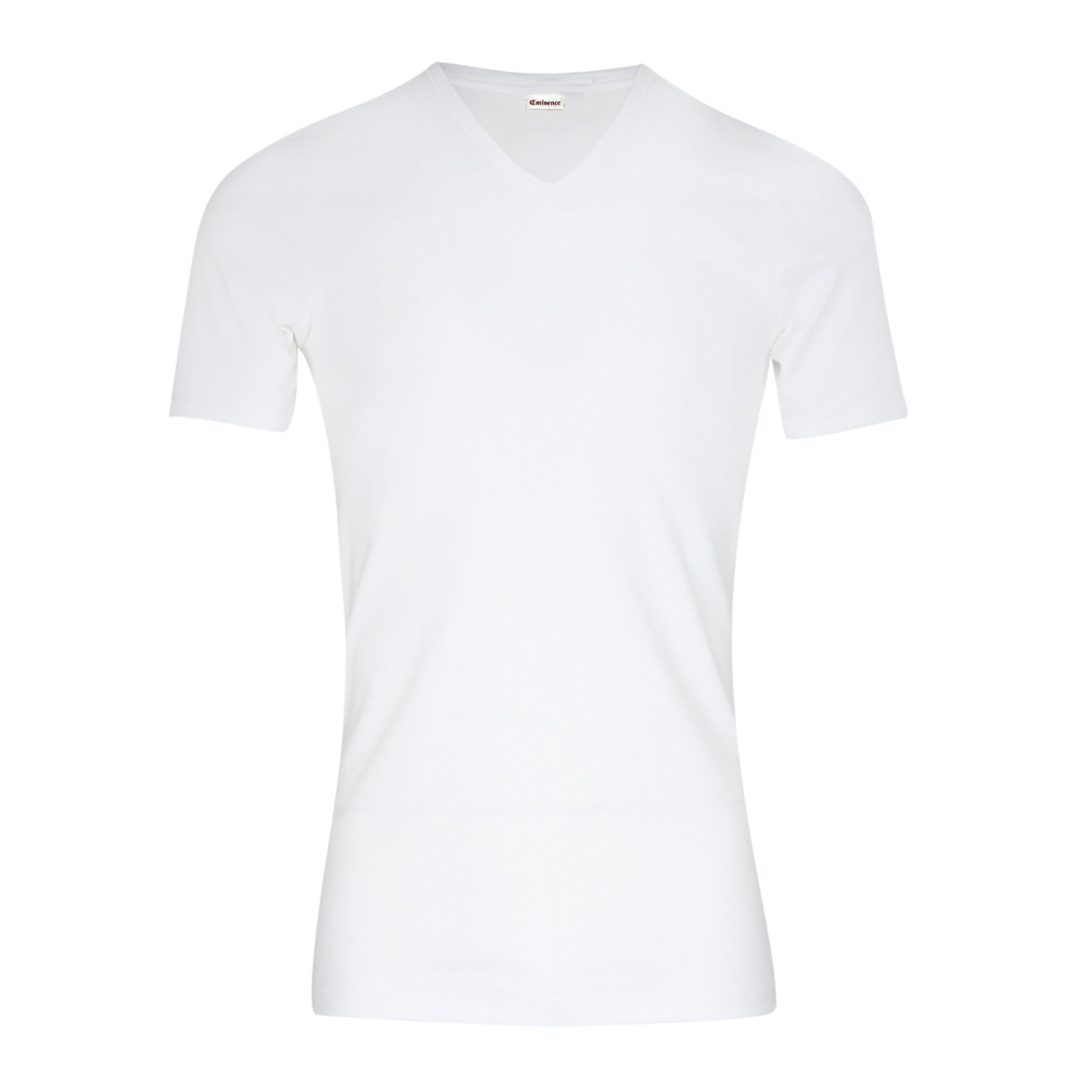 EMINENCE T-shirts col V Coton Bio, Blanc