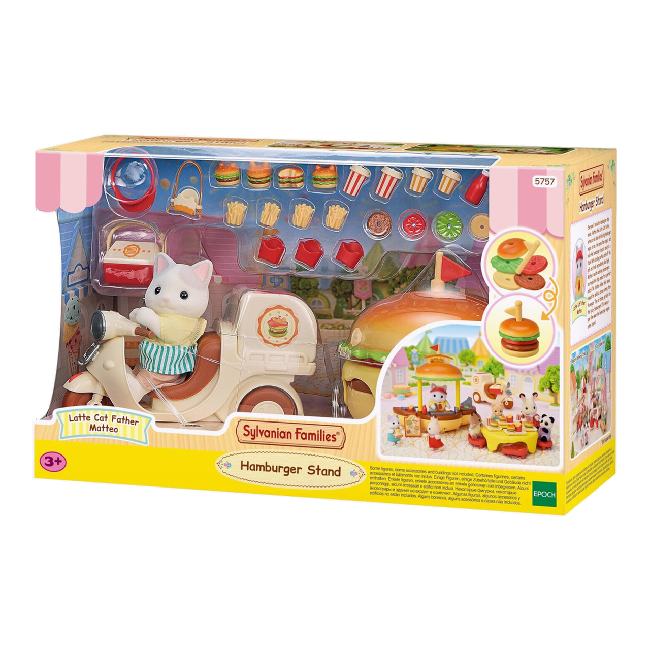 Sylvanian Families Le stand de hamburgers