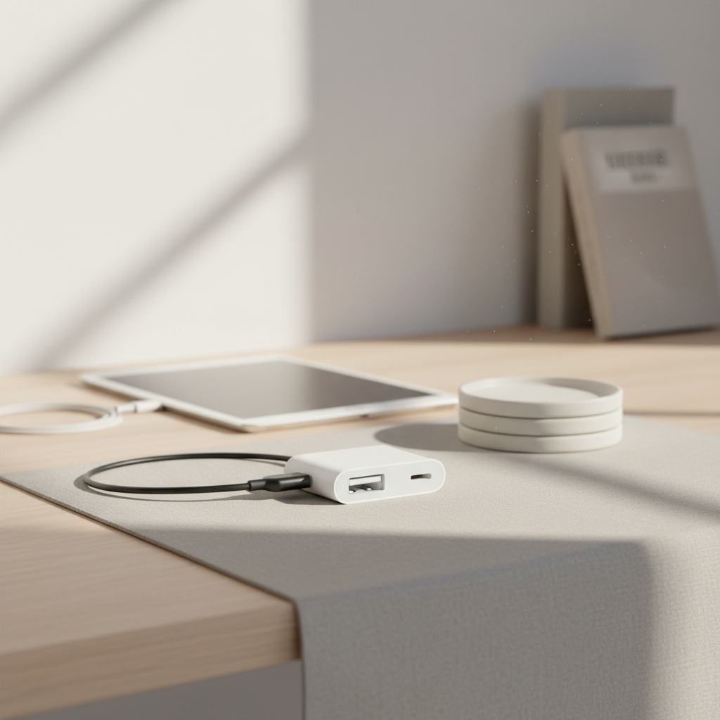 Apple adaptateur Lightning vers USB 3.0 pour appareil photo, blanc