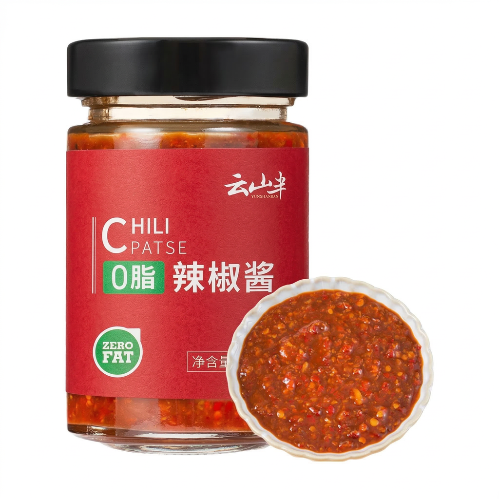 YUN SHAN BAN Sauce piquante 0 % de matières grasses - 250 g