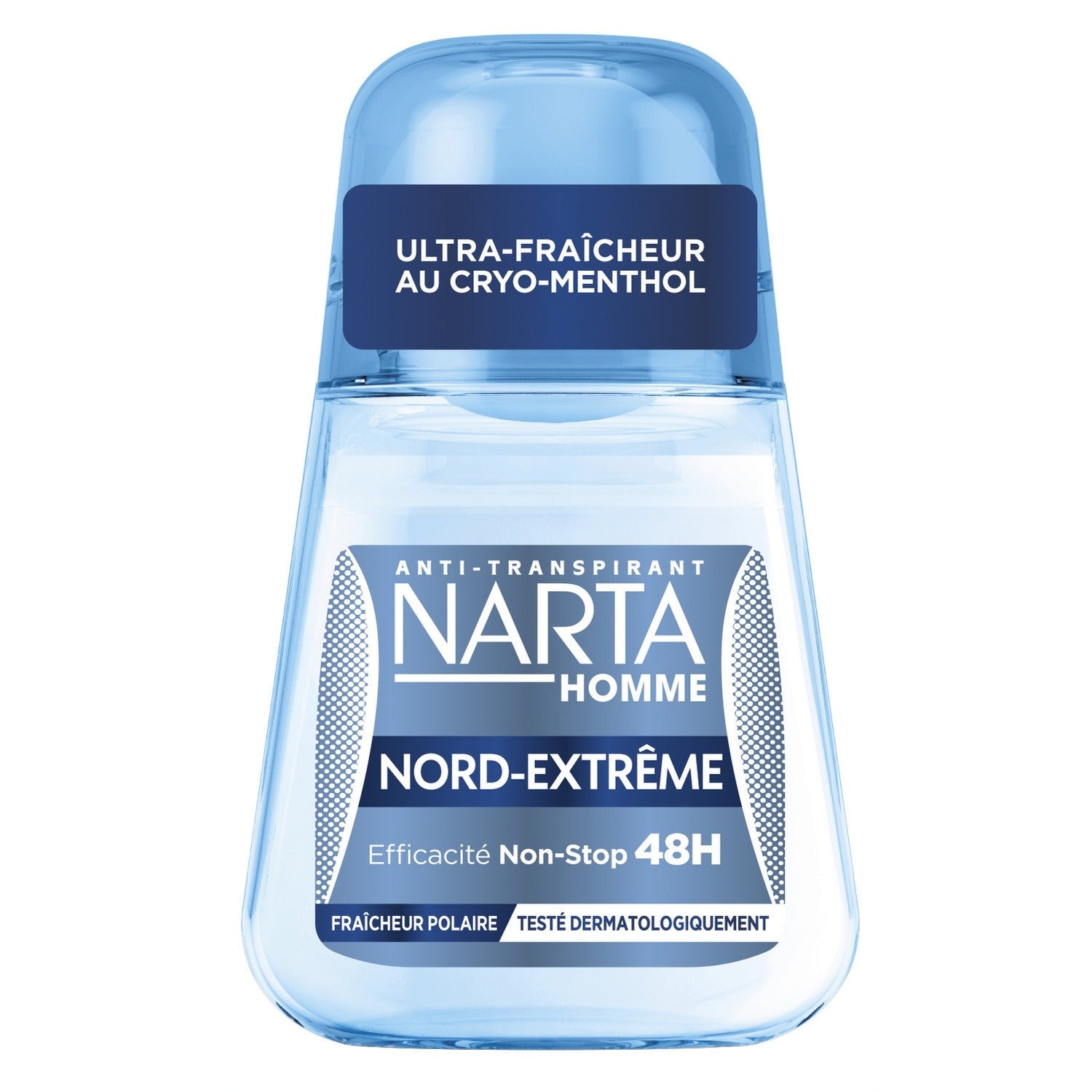 NARTA HOMME Anti-Transpirant Roll-On Cryo-Menthol Fraîcheur Extrême 48 h - 50 ml