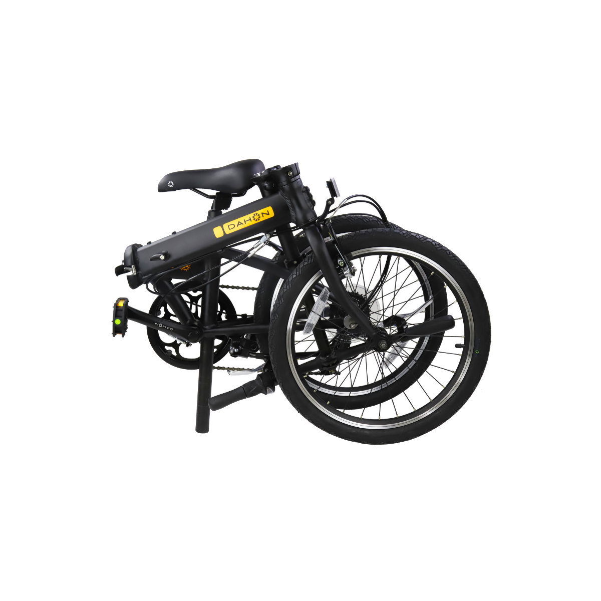 DAHON Vélo pliant HIT D6 Obsidian - Pneu 20 pouces x 1,75 pouces